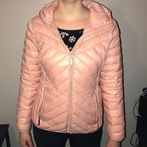 Michael Kors Packable Downhill Puffer Coat Medium